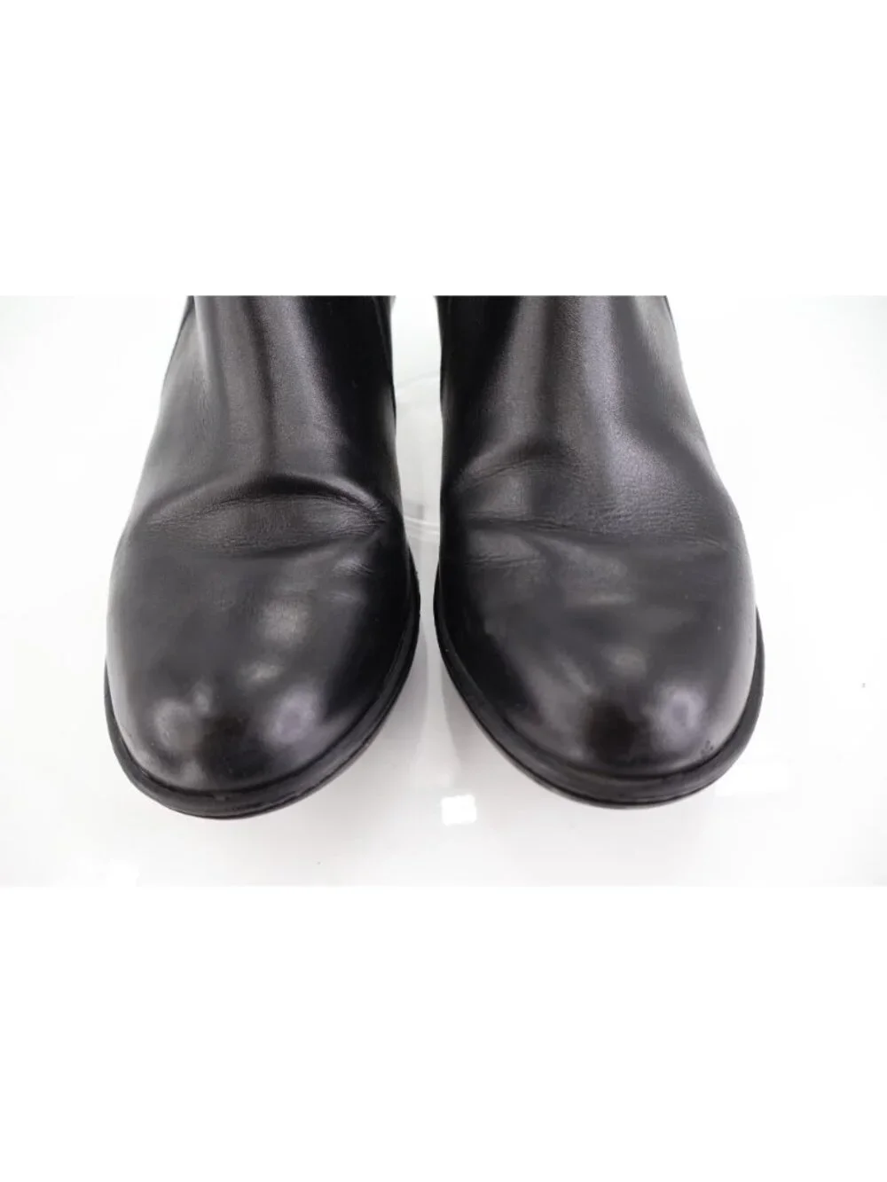 Dansko Women's Bonita Boots Size 38 7.5 Heel Black Leather Comfy Bootie Zip Up